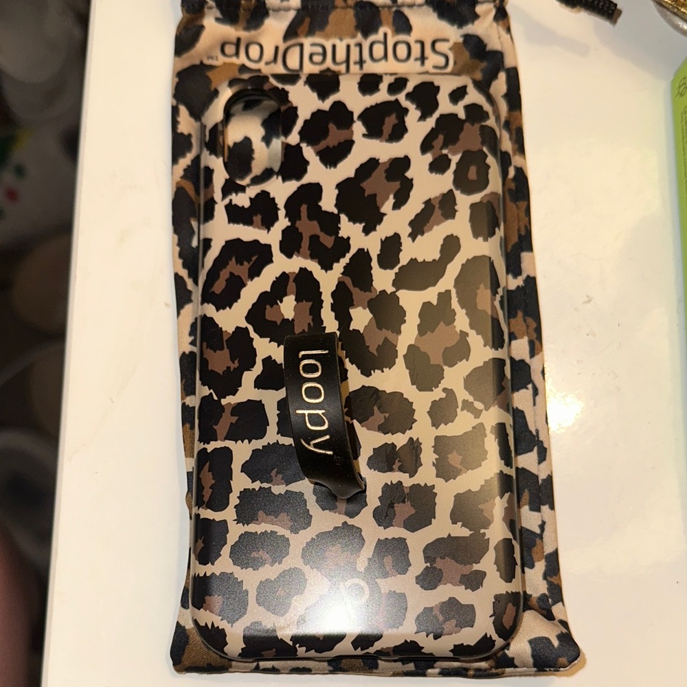 iPhone XR Loopy Case Leopard Print Phone Case